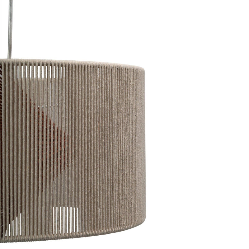 Aksoyn 1 - Light White Drum Pendant
