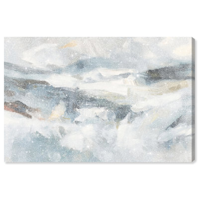Azule Capri Canvas Abstract Print by Oliver Gal, Black Frame, 15 x 10