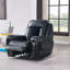 Fauteuil inclinable, fauteuil inclinable électrique en velours CLARK BLANCHE