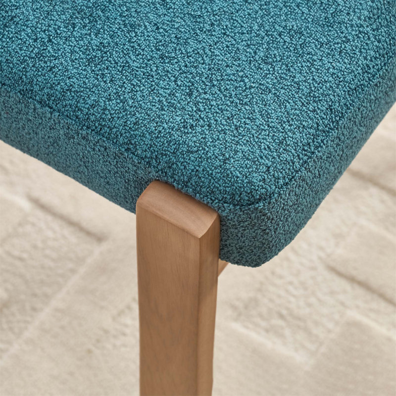 Chaises de salle à manger moelleuses, Teal