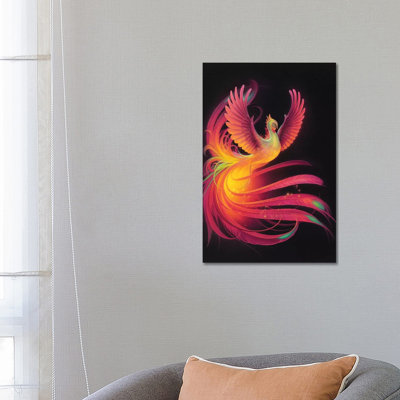 Phoenix by Kirk Reinert - Wrapped Canvas Print