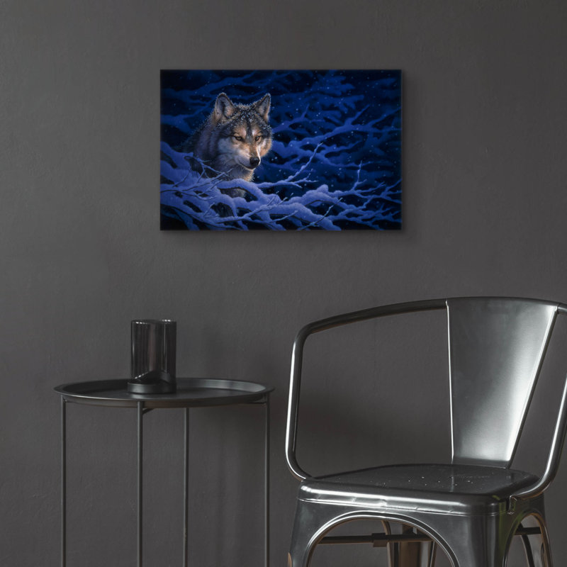 «Deep Blue» par Joh Naito, H 16 po x l 24 po x P 0,2 po