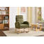 Chaise berçante avec pieds en bois massif-1647466136