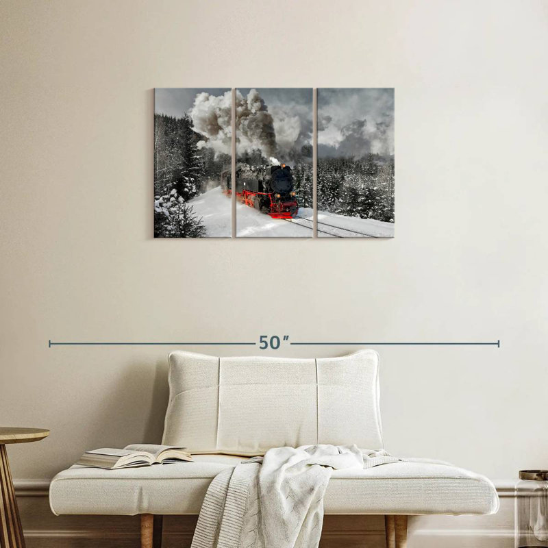 Mehar German Steam Train, 20" H x 33" W