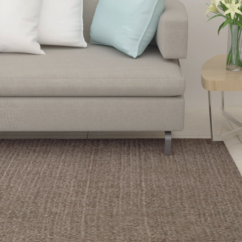 Jasveen Solid Colour Machine Braided Area Rug, Rectangular 80 x 150cm