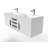 Russett 60'' Double Bathroom Vanity with Solid Surface Top-459392714-459392710-446490786