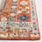 Shafiya Tufted Wool/Cotton Southwestern Rug in Rust/Ivory-1466144195