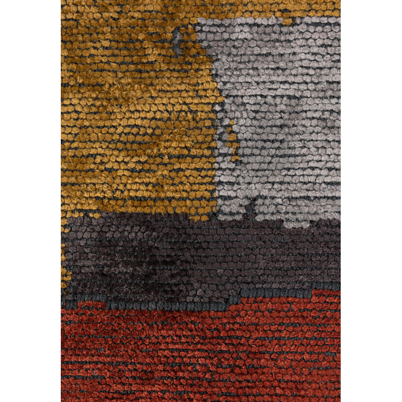 Rapture Abstract Area Rug, Rectangle 6'7" x 8'3"