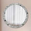 Huldar Glass Flat Wall Mirror