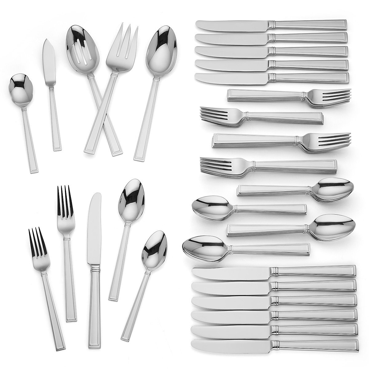 Lenox Emerick 65 Piece Flatware Set