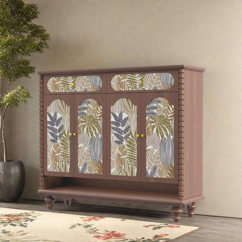Armoire de rangement pour chaussures Modern Luxury, Noyer