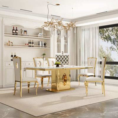 Burdell Dt0232 Rectangular Dining Table