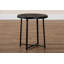 Table d'appoint en métal
