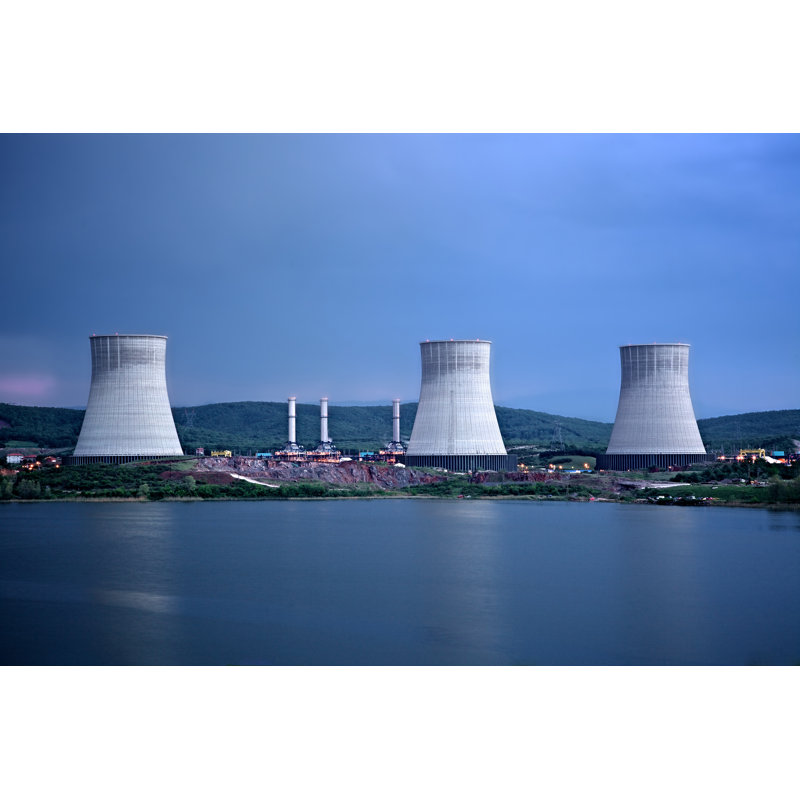 Power Station par Mucahiddin Senturk, H 32 po x l 48 po