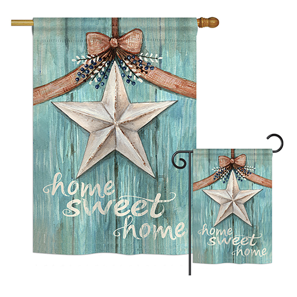 Jenneen Double Sided Polyester Flag Set Gracie Oaks