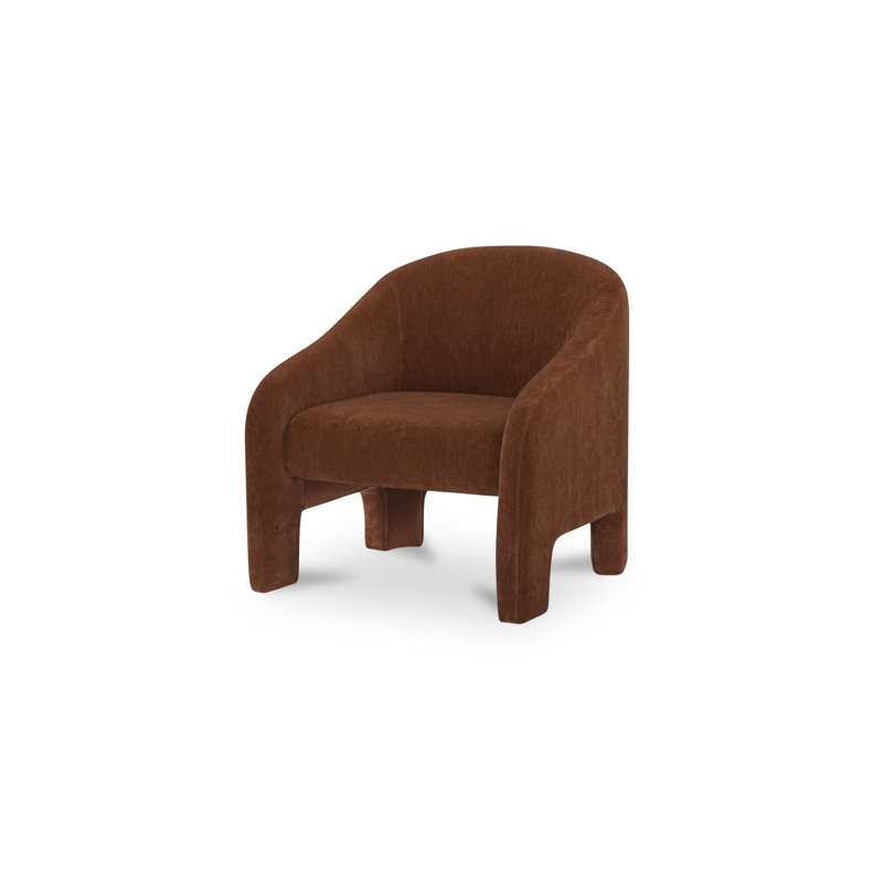 Tuva Accent Chair Toffee, Cinnamon Performance Velvet