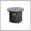 Table de foyer d'extérieur au propane H 25 po x l 32 po