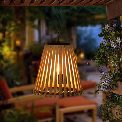 Luminaire suspendu d'extérieur câblé 7 po