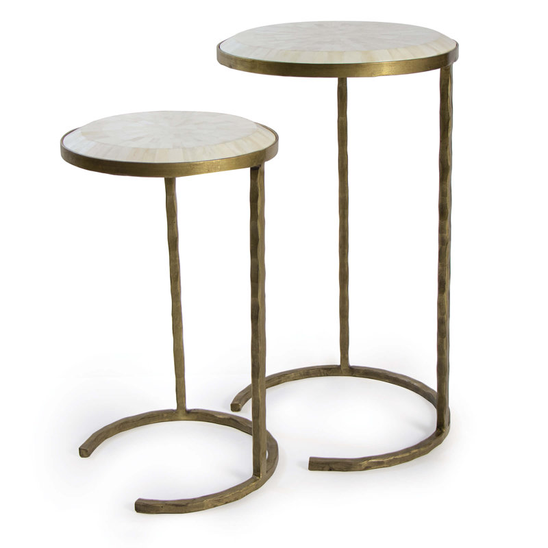 Bone Nesting End Table