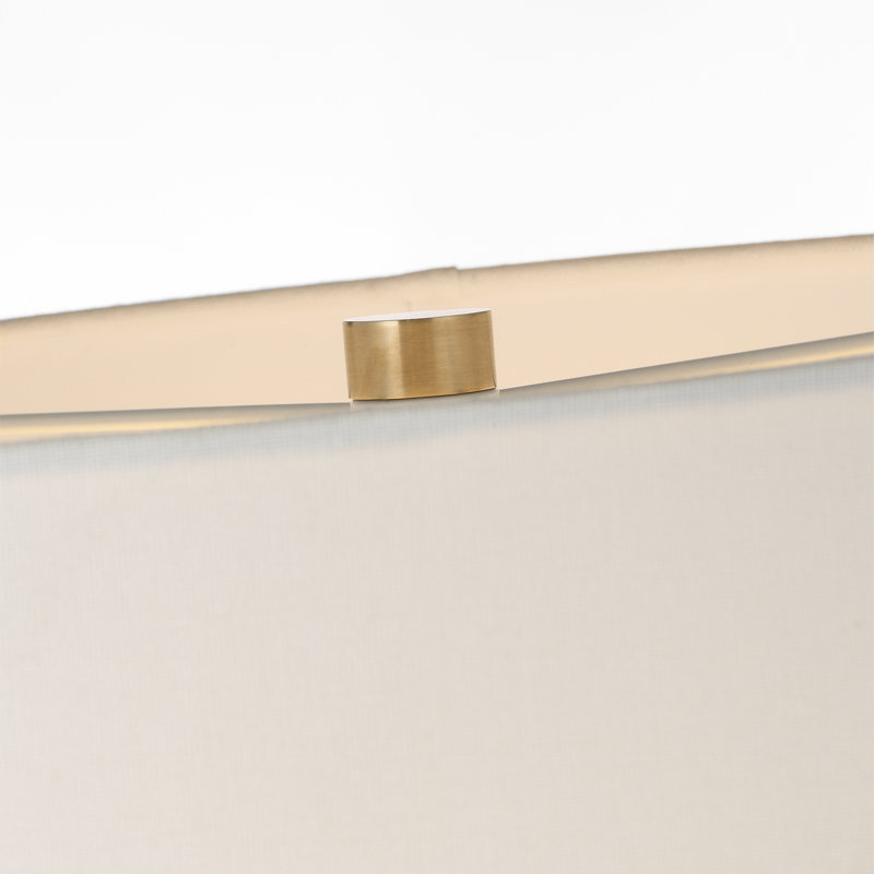 Chapman & Myers Samara 30" Table Lamp with Linen Shade, Natural