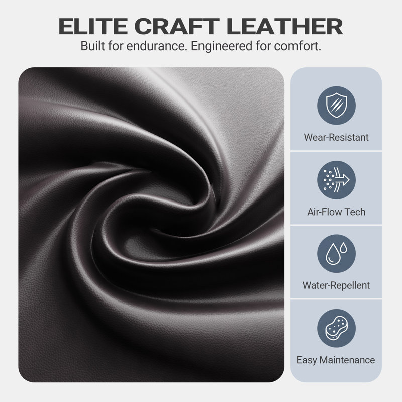 Office Chair, Dark Brown