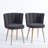 Defreitas Dining Chair with Iron Legs and Cushions-1591200644
