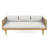 Acacia Wood  Patio Lounge Sofa-1276187730