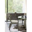Linea Round Solid Wood Dining Table