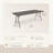 6-Foot Folding Table, Charcoal Slate - Indoor/Outdoor Versatility