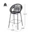 Tabouret de bar d'extérieur Ferrara, 2 pièces Ferrara-1672064588