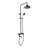 Contemporary basin faucet with stainless steel finish and smooth lever for easy control