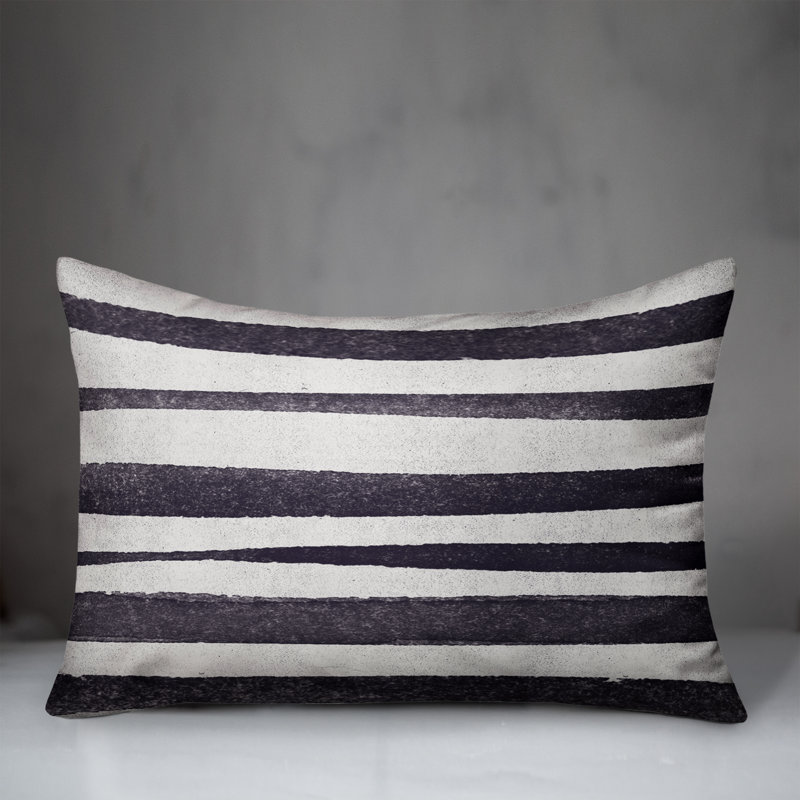 Outdoor Rectangular Pillow Cover & Insert, Navy