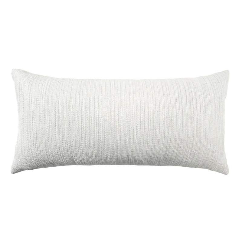 Molto Lumbar Indoor/Outdoor Pillow Cover & Insert, Shell, Rectangle 9" H x 19" W