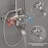 Diverter Complete Shower System with Rough in-Valve-97967071