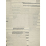 Janesko Hand Tufted New Zealand Wool Gray/Ivory Area Rug