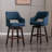 Ladayja Swivel Counter Stool