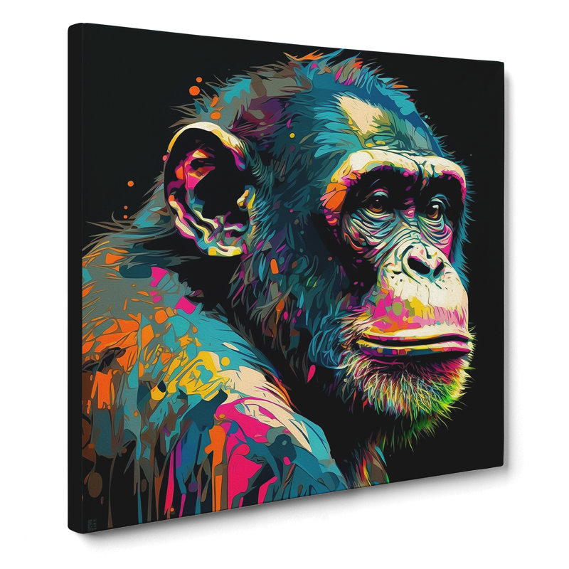 Modern Wall Art - Wrapped Canvas, 35cm H x 35cm W x 3cm D