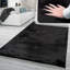 Tapis très doux en noir uni-441164877