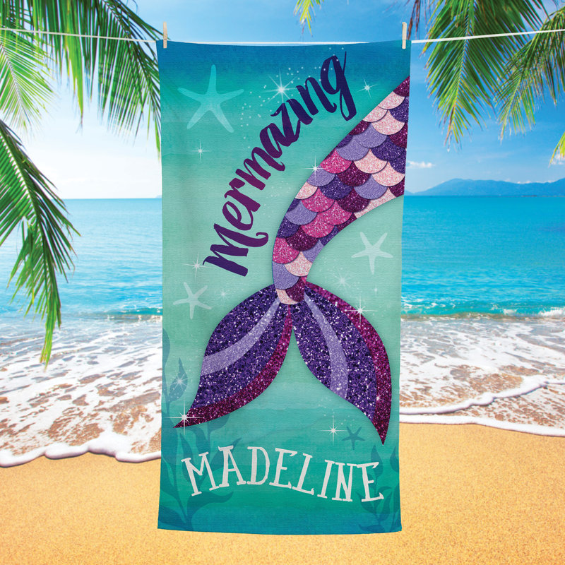 Serviette de plage mermazing Yuvaan, Oui