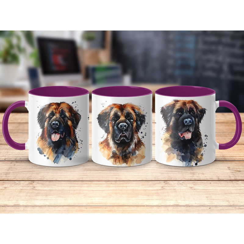 Mug, Purple, 4