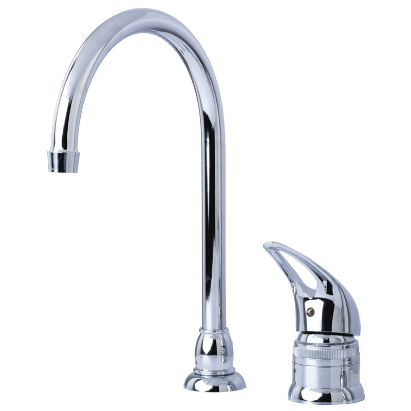 Robinet de cuisine pour véhicule récréatif non métallique, Chrome