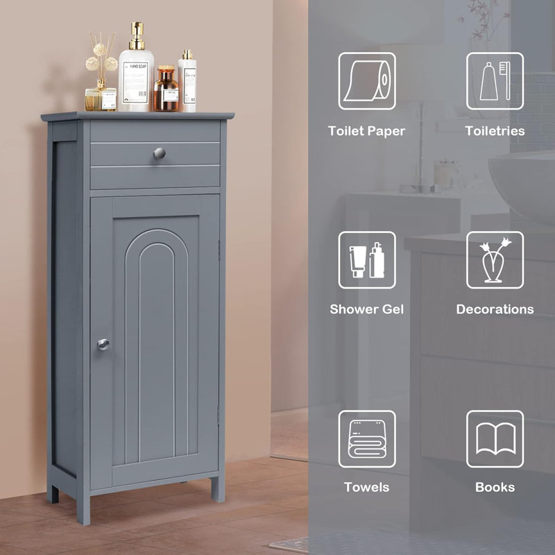 Engineered Wood Bathroom Cabinet