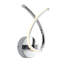 2-Light Chrome Wall Sconce With Acrylic Diffusers-29552683