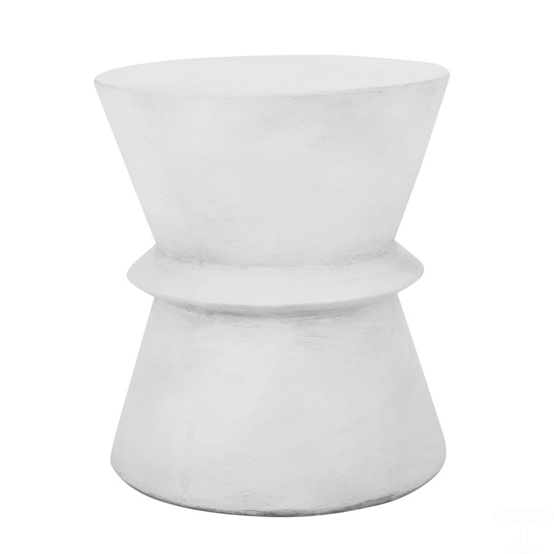 Outdoor Lightweight Concrete Side Table