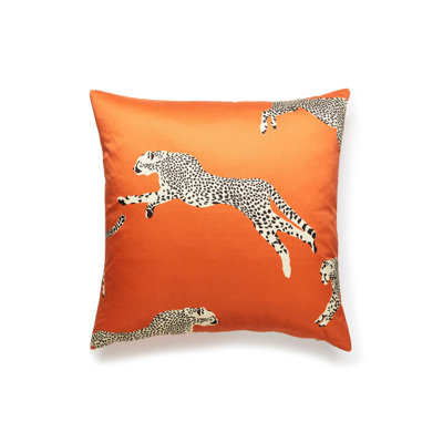 Oreiller Leaping Cheetah Sahara