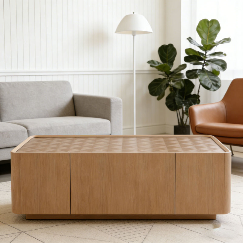 Table basse Modern, 46,8 po - Rectangulaire