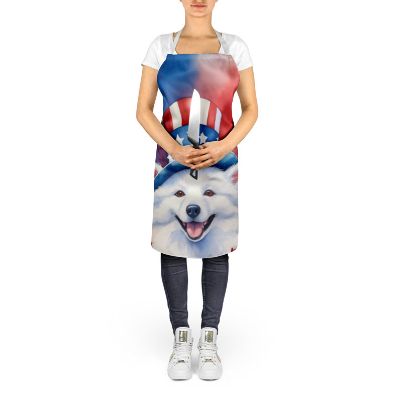Patriotic American Apron, American Eskimo