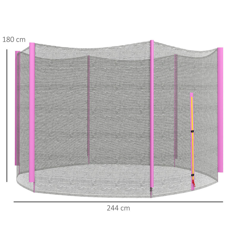 Trampoline Replacement Net, Pink