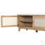 Banc de rangement en rotin avec rangement Boho-1503987382