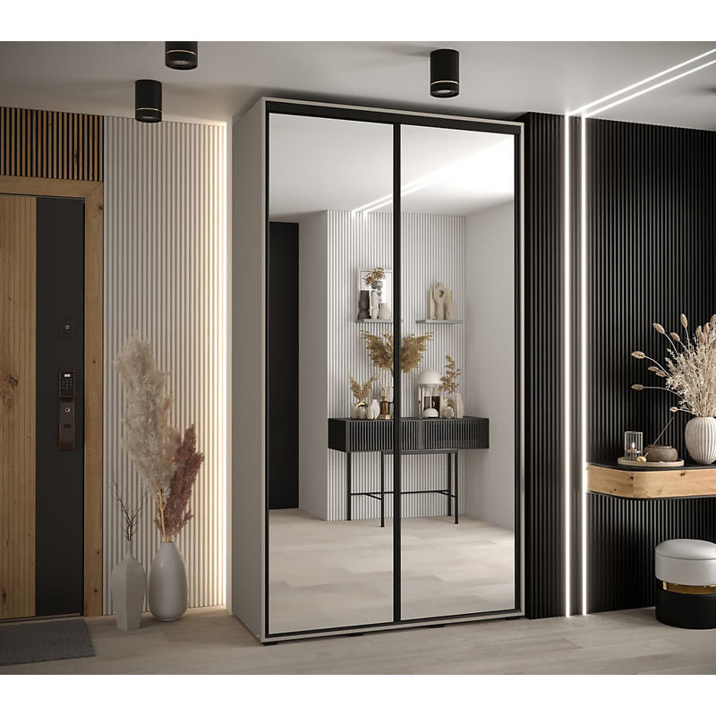 2 Door Manufactured Wood Wardrobe